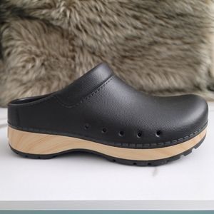 Dansko Womens Kane Molded Black Slip On Mule Size 35 EU 4.5-5 US